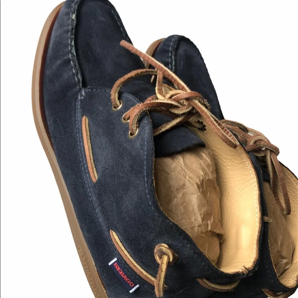 Sebago campsides mid chukka leather men boots